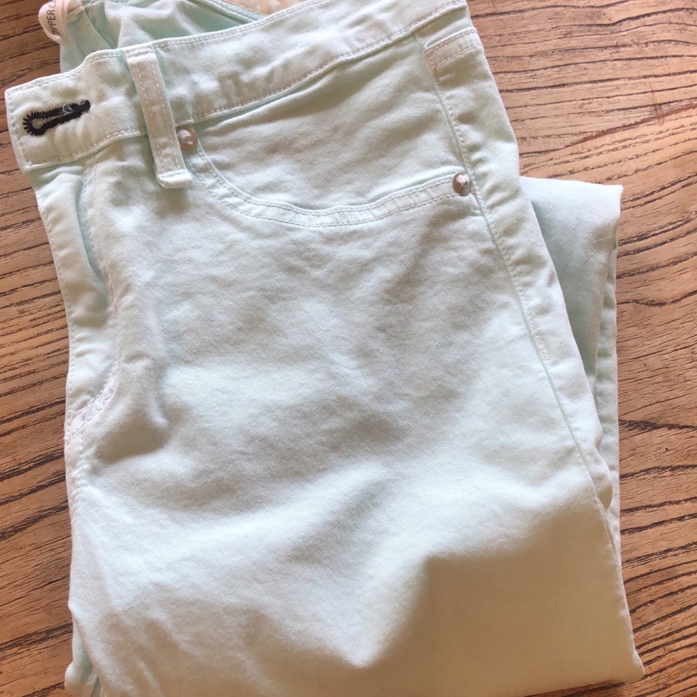 Rag & bone for intermix mint colored jeans